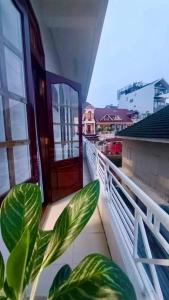 Balkoni atau teres di Dona Hotel