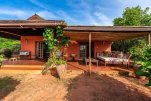 Zahrada ubytování PUMZIKA-TU Shimba hills , Diani