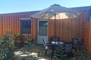 Patio nebo venkovní prostory v ubytování Hafenkoje Arthur