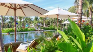 Zahrada ubytování Nesta Hoian Resort & Spa