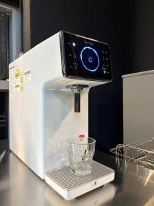 Køkken eller tekøkken på gwangju-stay-dosim