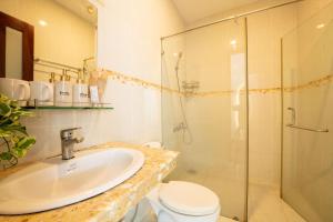 Ένα μπάνιο στο Emma Bungalow