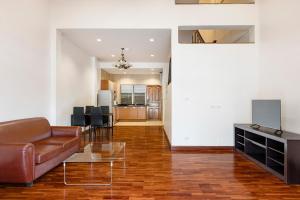 Kuchyň nebo kuchyňský kout v ubytování Teja Hotel