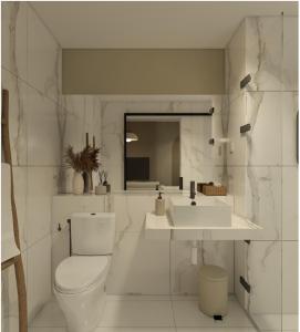 Ένα μπάνιο στο Kivana Suite by Ayuhouz