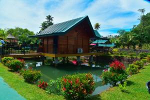 Zahrada ubytování Villa I Did