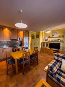 Dapur atau dapur kecil di A Lanzada Con Amor