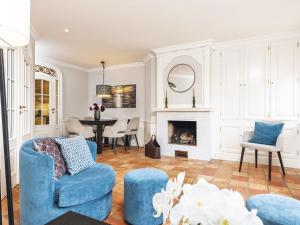 Posezení v ubytování Hansenhoog 4 von Appartements & Mehr