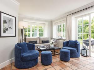 Posezení v ubytování Hansenhoog 1 von Appartements & Mehr