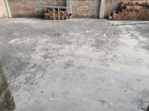 two poles in the middle of a room with snow at Omkar Homestay in Prayagraj +3 photos