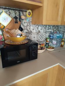 Køkken eller tekøkken på Casetta Santa Venera