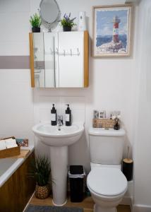 Koupelna v ubytování Norwich, Lavender House, 3 Bedroom House, Private Parking and Garden