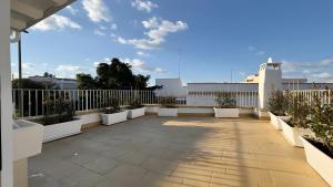 Un balcon sau o terasă la Nuvò-Lux e Spa