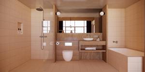 Koupelna v ubytování Celine and Lolo