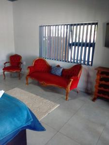 Χώρος καθιστικού στο Columbae Guesthouse