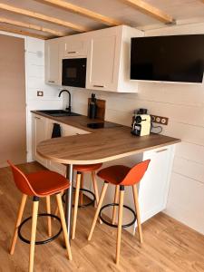 Køkken eller tekøkken på Le Sunset