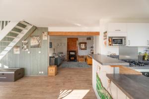 Kuchyň nebo kuchyňský kout v ubytování Hent Ar Mor - Maison avec jardin + 9 fotografií