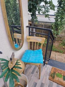 Balkón nebo terasa v ubytování Apartman Viktorija