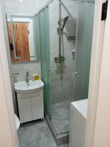 Ένα μπάνιο στο Design Studio с современным интерьером