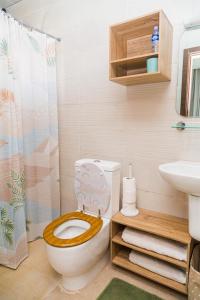 Ένα μπάνιο στο Cozy Apartment Riviera Palmeraie