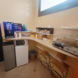 Kuchyň nebo kuchyňský kout v ubytování B&B al CASTELLO Torremaggiore