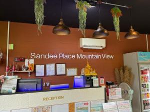 a sanchez place mountain view counter in a store at Sandee Place Mountain View Hotel โรงแรมแสนดีเพลส เมาเท่นวิว จอมทอง in Chom Thong +105 photos
