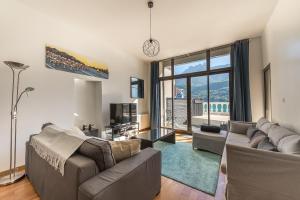 Posezení v ubytování L'accès Lac Rivage - Accès privatif au Lac dAnnecy