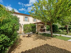 Zahrada ubytování La bastide le Jucamas