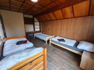 Katil atau katil-katil dalam bilik di Apartmány ŠTĚSTÍ +6 gambar
