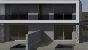 a rendering of a building with windows at Haraki Emerald in Haraki