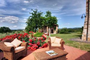 Κήπος έξω από το Casa in Chianti