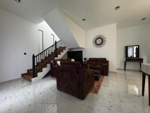 Posezení v ubytování Villa Rowell