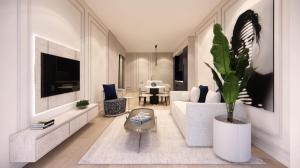 TV a/nebo společenská místnost v ubytování The Avenue Hotel Coral Gables