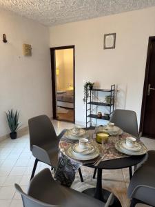 Χώρος καθιστικού στο Perfekt für Familien oder Freunde nahe der Kirche