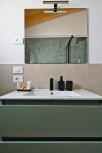 Kuchyň nebo kuchyňský kout v ubytování Residence Magnolia