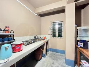 Η κουζίνα ή μικρή κουζίνα στο Holiday cabin in Sibey +8 φωτογραφίες