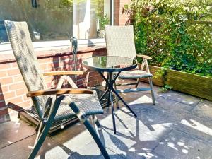 Μπαλκόνι ή βεράντα στο charmantes Apartment bei Hamburg - Ruhe, Komfort & kostenloses Parken