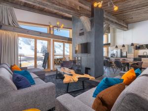 Posezení v ubytování Chalet moderne pour 11 pers. avec services premium à Avoriaz - FR-1-314-103