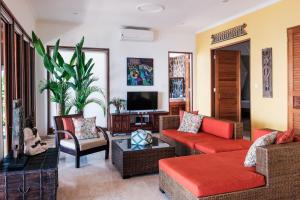 TV/trung tâm giải trí tại Villa Aquamarine