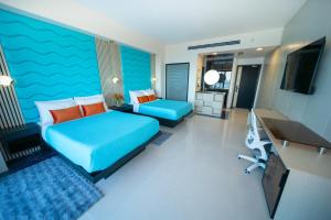 Μια τηλεόραση ή/και κέντρο ψυχαγωγίας στο Zenses Hotel