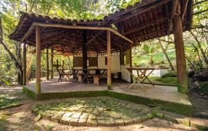 Zahrada ubytování Ecolodge Paraty-Mirim