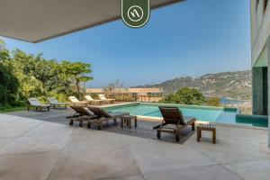 Γενική θέα στο βουνό ή θέα στο βουνό από  αυτή η παραθεριστική κατοικία