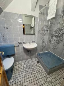 Ένα μπάνιο στο Landhotel Waldschänke