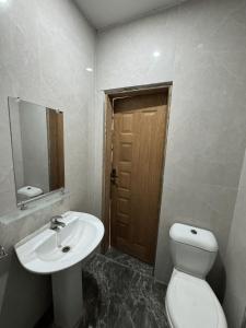 Koupelna v ubytování Studio Apartment