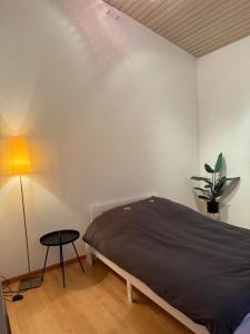 Katil atau katil-katil dalam bilik di Schöne Ferienwohnung mit Seeblick +3 gambar