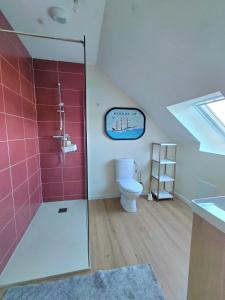 Ένα μπάνιο στο Country house Ker Yvonne