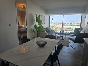 Posezení v ubytování HOM I 2D2B Frente al Mall Antofagasta I Piscina PNM 109