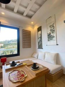 Posezení v ubytování Osaka