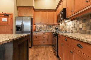 Dapur atau dapur kecil di Slalom Creek 2 Bedrooms