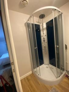 Ένα μπάνιο στο Appartement chaleureux au cœur de la Bresse +1 φωτογραφίες