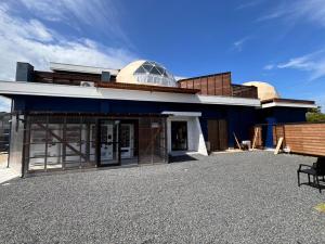 a building with a glass dome on top of it at oceanhouse iseshima - Vacation STAY 67873v in Kō